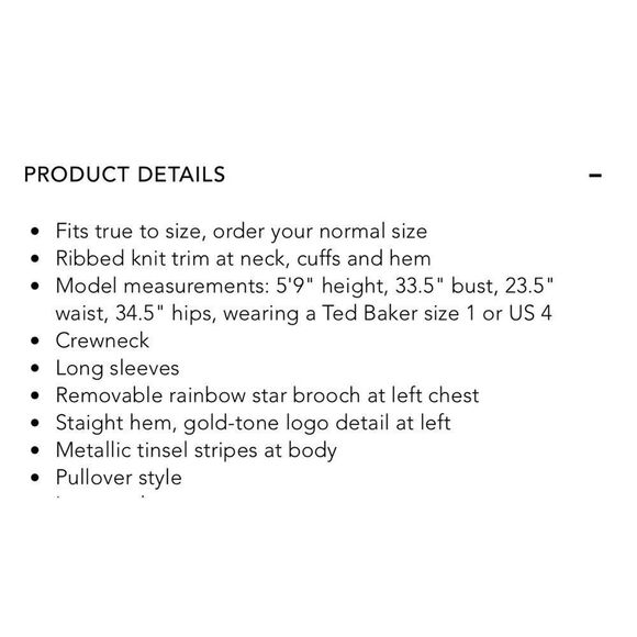 Ted Baker Tinsel Sweater - Picture 6 of 7